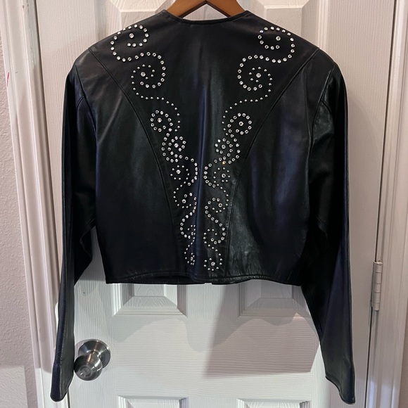 Adorable Kippy’s leather jacket. Medium - Picture 7 of 8